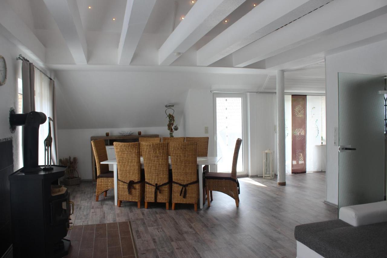Apartamento Ferienhaus Abbi mit Schwimmbad und Fitness für 8 Personen, Strand, Norddeich Hage Exterior foto